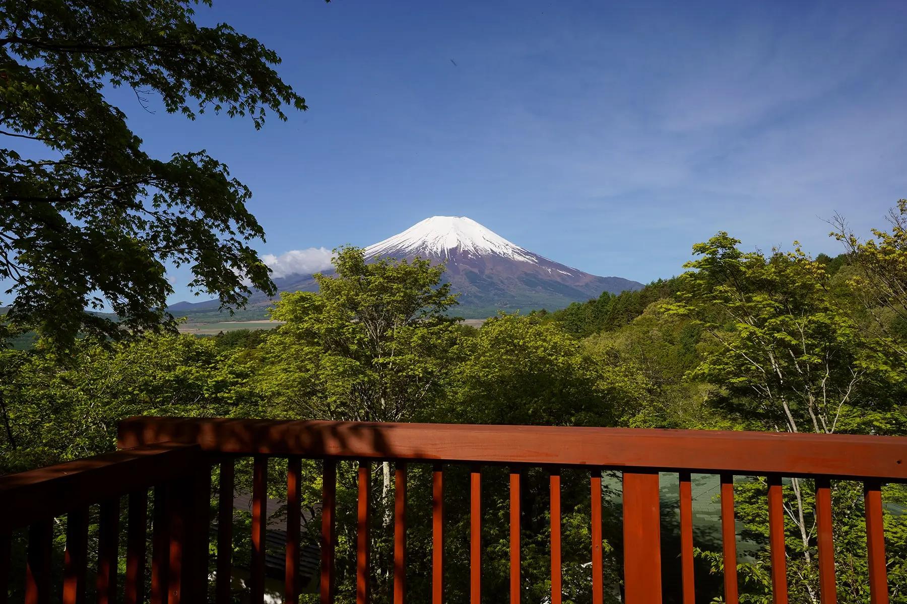 りす村からの富士山